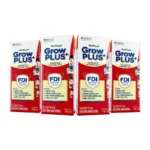 Sữa dinh dưỡng hương vani Grow Plus+ NutiFood lốc 4 hộp x 180ml