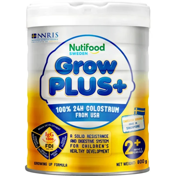 Sữa bột Nutifood GrowPlus trên 1 tuổi lon 850g