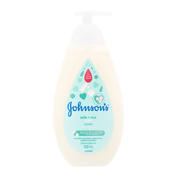 Sữa tắm tinh chất sữa và gạo Johnson & Johnson 500ml