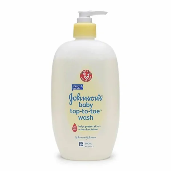 Sữa tắm gội toàn thân không cay mắt Johnson’s Baby 500ml