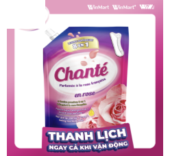 CHANTE Nước giặt xả hương cao cấp 3,4kg