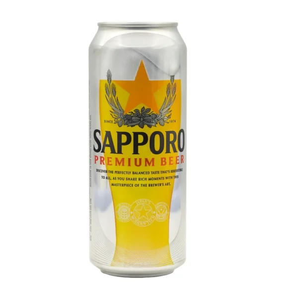 Bia Sapporo lon 500ml