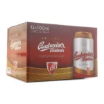 Bia Budweiser Budvar thùng 24 lon x 500ml