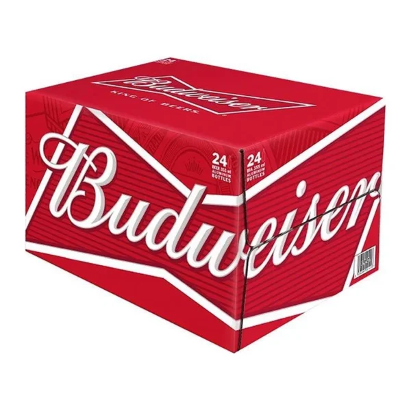 Thùng 24 chai bia Budweiser Aluminium 355ml