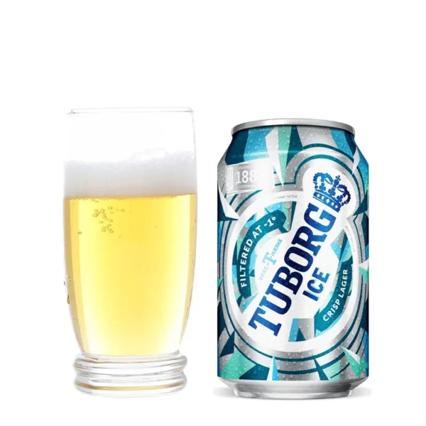 Bia Tuborg Ice lon 330ml