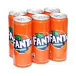 Nước giải khát hương cam Fanta lon 330ml