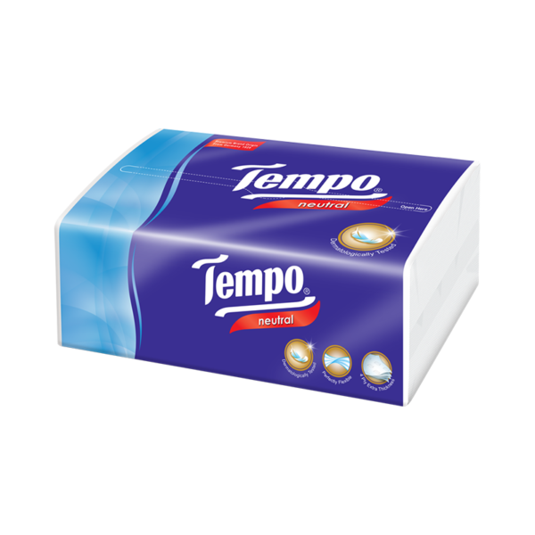 Khăn giấy rút Tempo Softpack 90 tờ