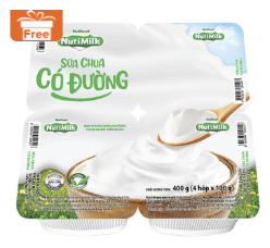 Sữa chua có đường NutiFood hộp 100g